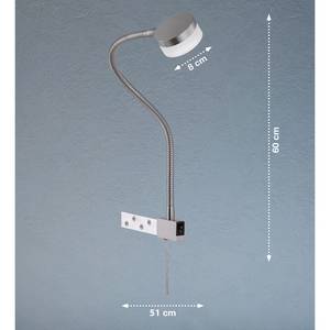 LED-Wandleuchte Lug I Acryl / Eisen - 1-flammig