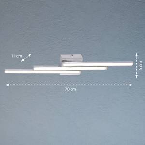 LED-Deckenleuchte Mikado Acryl / Eisen - 3-flammig