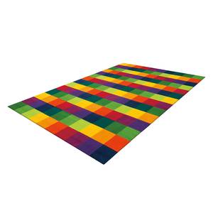 Kurzflorteppich N Joy Kunstfaser - Mehrfarbig - 70 x 110 cm