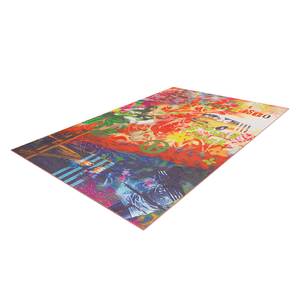 Kurzflorteppich Flash San Francisco Kunstfaser - Mehrfarbig - 120 x 170 cm