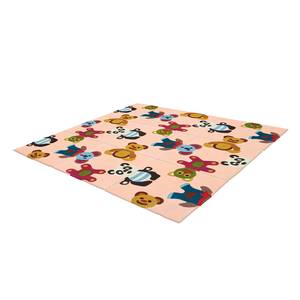 Tapis enfant Joy Panda Fibres synthétiques - Multicolore