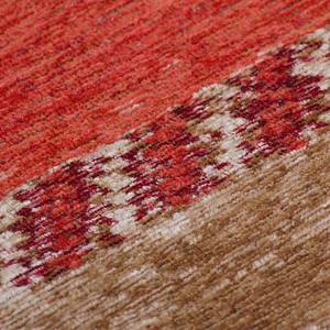 Kurzflorteppich Blaze Nature Mischgewebe - Rot / Beige - 115 x 170 cm