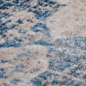 Tapis Antigua II Fibres synthétiques - Crème / Bleu - 200 x 290 cm