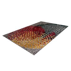 Tapis Damast Fireball Tissu mélangé - Multicolore - 80 x 150 cm