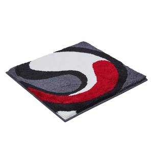 Tapis de bain Colani 7B Fibres synthétiques - Gris / Blanc - 60 x 60 cm