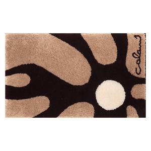 Tapis de bain Colani 12 Fibres synthétiques - Beige - 70 x 120 cm