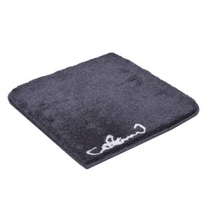 Tapis de bain Colani 40 Fibres synthétiques - Anthracite - 60 x 60 cm