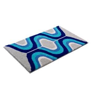 Tapis de bain Concept 18 Fibres synthétiques - Bleu - 60 x 100 cm