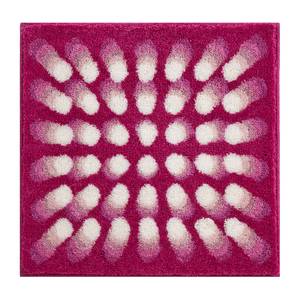 Tapis de bain Concept 07 Fibres synthétiques - Rose foncé - 60 x 60 cm