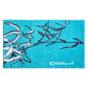 Tapis de bain Colani 23 Fibres synthétiques - Aqua - 60 x 100 cm