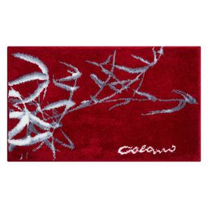 Badmat Colani 23 kunstvezels - Rood - 60 x 100 cm