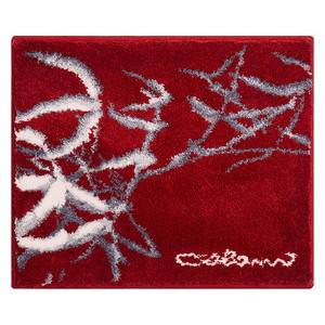 Tapis de bain Colani 23 Fibres synthétiques - Rouge - 50 x 60 cm