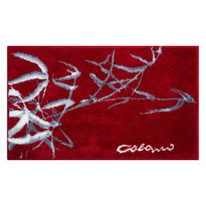 Tapis de bain Colani 23 Fibres synthétiques - Rouge - 70 x 120 cm