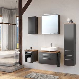 Armoire de toilette Davos Anthracite