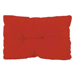 Coussin pour palette Basic (dossier) tissu - Rouge