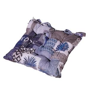 Sitzkissen Tropical Textil - Blau