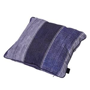 Zierkissen Denim Stripe Textil - Blau