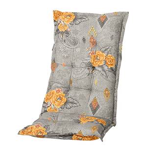 Coussin de chaise dossier haut Rowena tissu - Gris