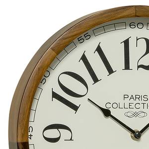 Horloge murale Millie Pin - Marron / Blanc