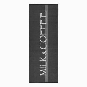 Loper Milk & Coffee geweven stof - peperkleurig