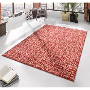 Tapis Pattern Tissu - Rouge - 160 x 230 cm