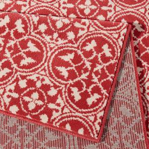 Tapis de couloir Pattern Tissu - Rouge - 80 x 300 cm