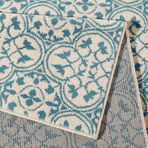 Laagpolig vloerkleed Pattern geweven stof - Blauw grijs - 160 x 230 cm