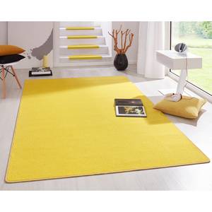 Tapis Fancy Tissu - Jaune solaire - 133 x 195 cm