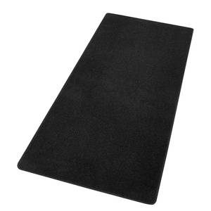 Tapis de couloir Fancy Tissu - Noir fumé - 80 x 300 cm