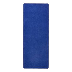 Tapis de couloir Fancy Tissu - Bleu foncé - 80 x 300 cm