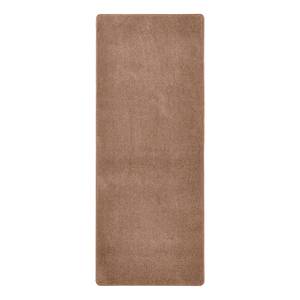 Tapis de couloir Fancy Tissu - Latte macchiatto - 80 x 300 cm
