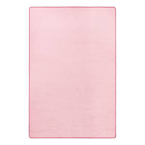 Laagpolig vloerkleed Fancy geweven stof - Roze - 100 x 150 cm