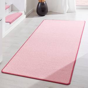 Tapis de couloir Fancy Tissu - Rose - 80 x 300 cm