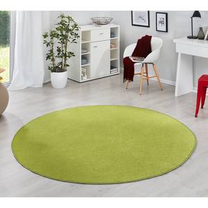 Tapis Fancy Circle Tissu - Vert kiwi - Diamètre : 200 cm