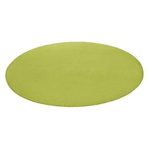 Tapis Fancy Circle Tissu - Vert kiwi - Diamètre : 200 cm