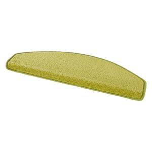 Tapis d’escalier Fancy (lot de 15) Tissu - Vert kiwi