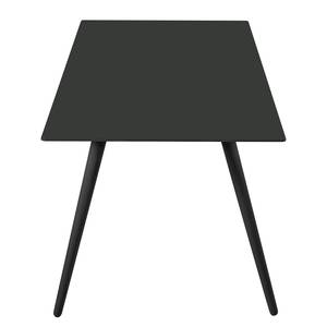 Table Stave II Anthracite / Chêne noir - Largeur : 170 cm - Noir