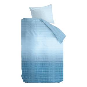 Parure de lit Sunkissed Coton - Bleu - 135 x 200 cm + oreiller 80 x 80 cm
