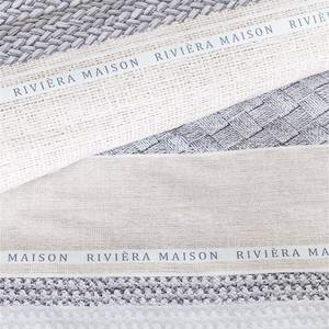Parure de lit Woven Nature Coton - Beige / Gris clair - 155 x 220 cm + oreiller 80 x 80 cm