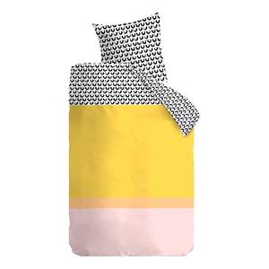 Parure de lit enfant Mette Coton - Jaune - 100 x 135 cm + oreiller 60 x 40 cm