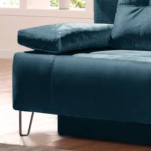 Schlafsofa Thornton Samt - Marineblau