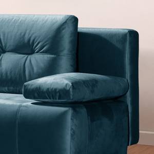 Schlafsofa Thornton Samt - Marineblau