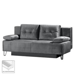 Schlafsofa Thornton Samt - Anthrazit