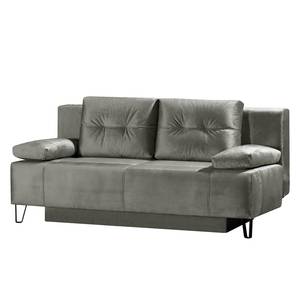 Schlafsofa Thornton Samt - Grau