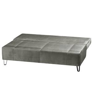 Canapé convertible Thornton Velours - Gris