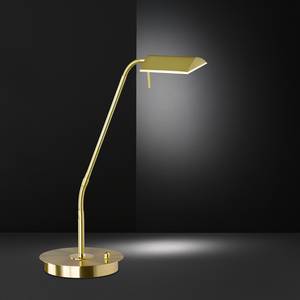 LED-Tischleuchte Cory Glas / Eisen - 1-flammig - Gold