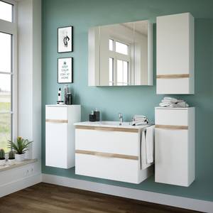 Armoire de toilette Carandiru Blanc brillant