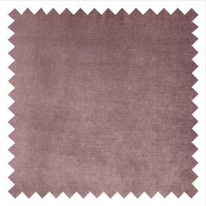 Lit boxspring Villo Tissu effet velours - Mauve - D3 medium