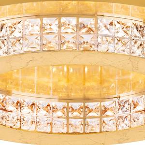 LED-Deckenleuchte Principe Kristallglas / Stahl - 10-flammig - Gold - Durchmesser: 50 cm
