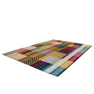 Kurzflorteppich Guayama Culture Kunstfaser - Mehrfarbig - 80 x 150 cm